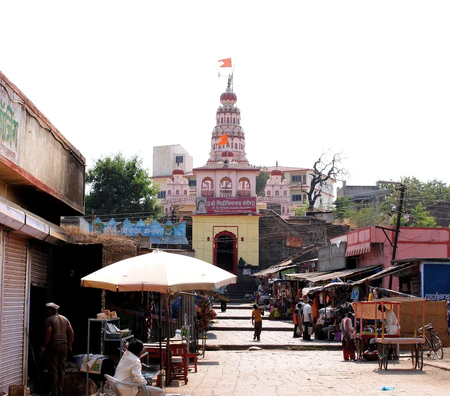 Siddhivinayak temple at Siddhatek
