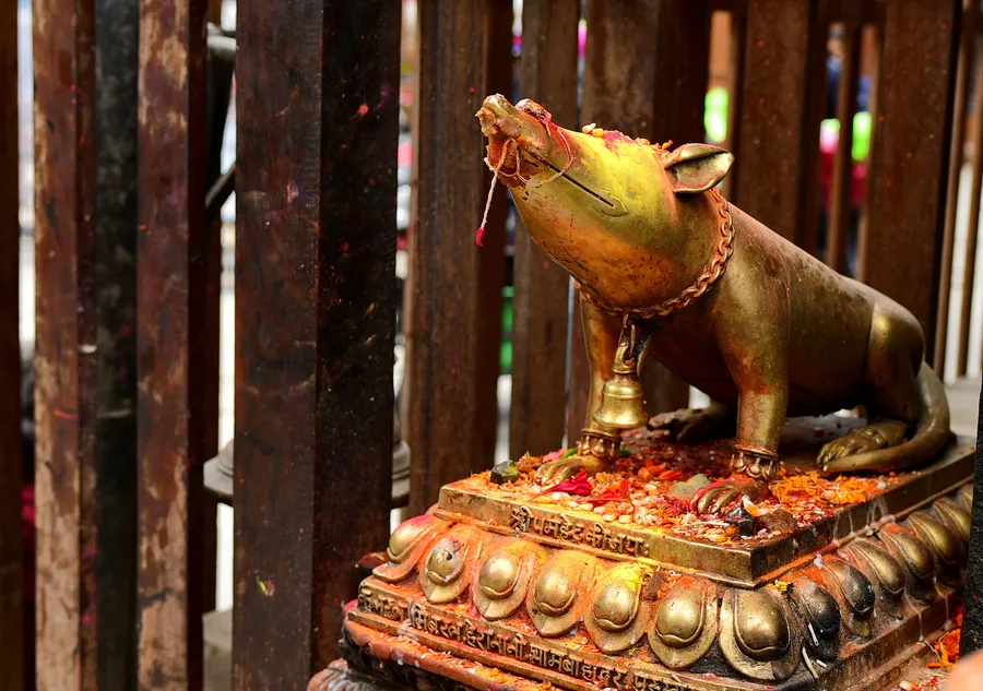 Shrine near the Ashok Binayak temple, Kathmandu