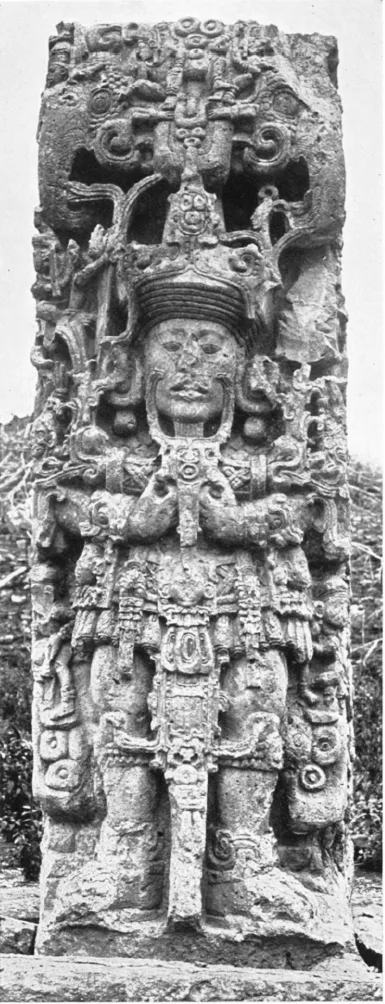Stela B at Copan, Honduras