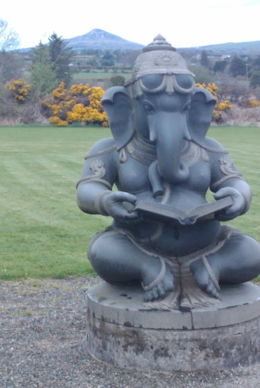 Ganesha statue at Victor's Way, Ireland